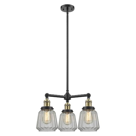 Innovations Lighting 3 Light Chandelier 207-BAB-G142